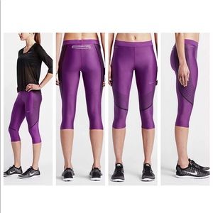 Nike Power Speed DriFit Running Capri Small